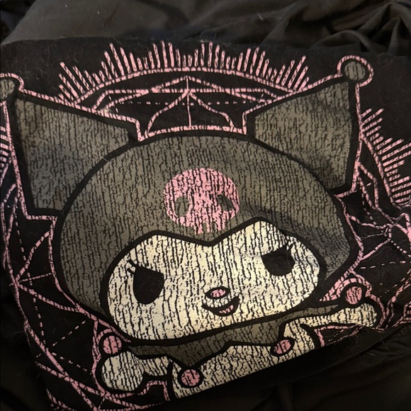 Black and Pink Kuromi Tee - Picture 2 of 3